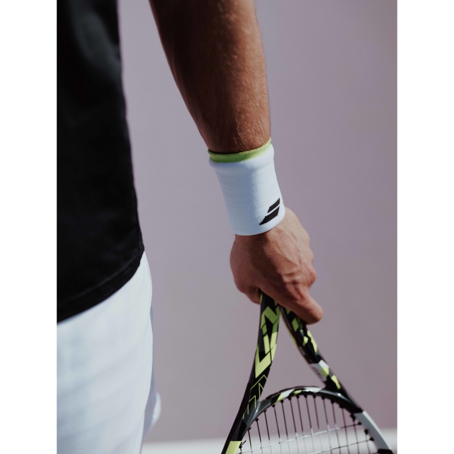 Tenis Babolat Pure Aero Logo Jumbo Wristband Matthalbest