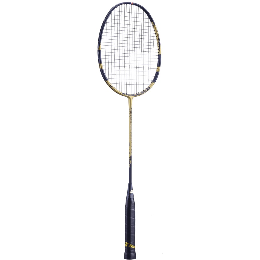 Badminton Babolat Intensive | X-Feel Origin Power Com Cordas, Edicao Limitada Goldmine