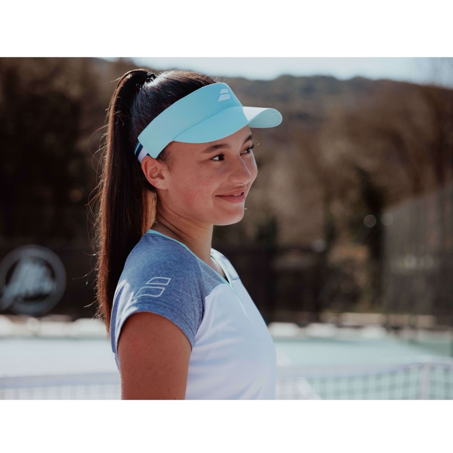 Mulheres Babolat Chapeus | Elastic Visor