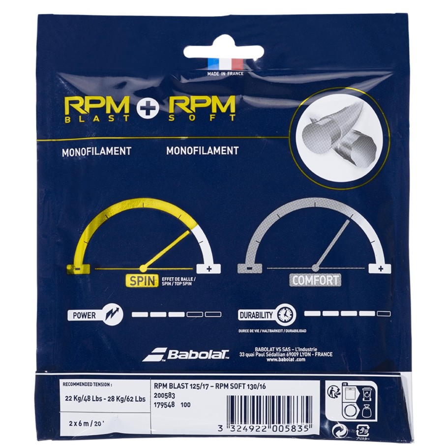 Tenis Babolat Hybrids | Rpm Blast + Rpm Soft